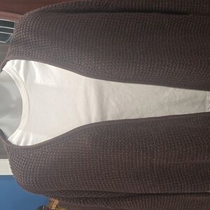 Universal Thread Knit Cardigan with Pockets, 100% Cotton, L